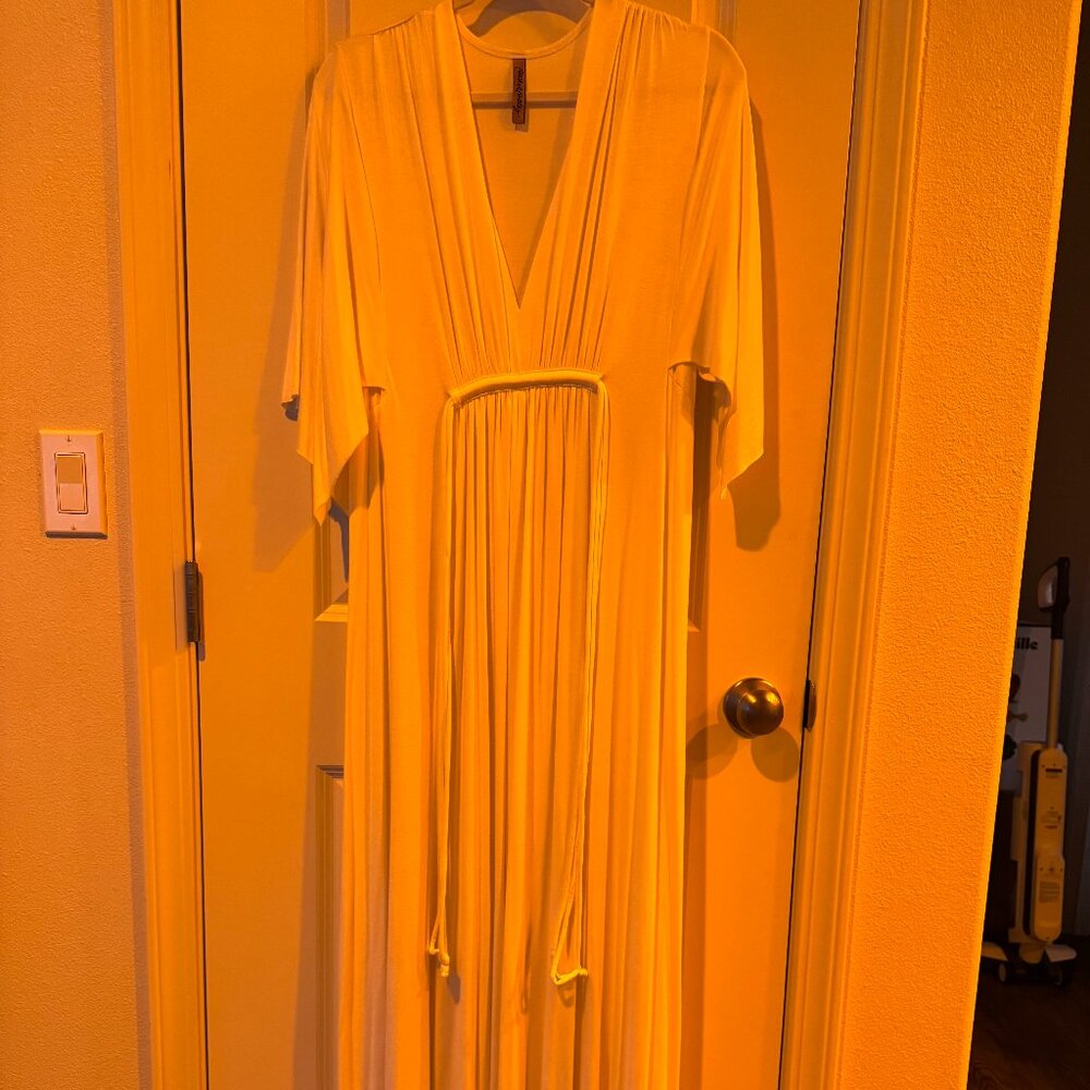 Rachel Pally Long Caftan White